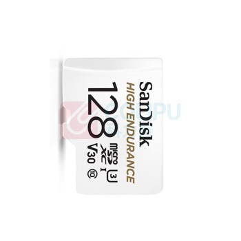 闪迪 SANDISK TF(MicroSD)存储卡 SDSQQNR-128G-ZN6IA 128GB 安防监控专用内存卡 读速100MB/S