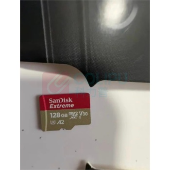 闪迪 SANDISK 红金存储卡 SDSQXA1-128G-ZN6MA 128GB 极速4K视频拍摄 1.02*10.92*14.99mm