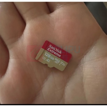 闪迪 SANDISK 红金存储卡 SDSQXA1-128G-ZN6MA 128GB 极速4K视频拍摄 1.02*10.92*14.99mm