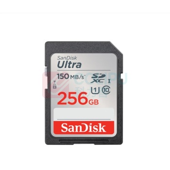 闪迪 SANDISK SD内存卡 SDSDUNR-256G-ZS6IN 256GB U1 C10 至尊高速存储卡 读速150MB/s