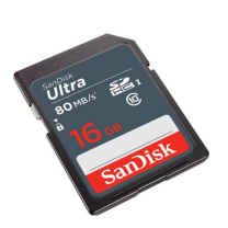 闪迪 SanDisk 16GB SD存储卡 C10 至尊高速版内存卡 SDSDUNC-016G-ZN6IN 读速80MB/s 