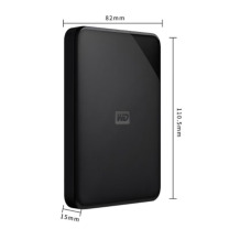 西部数据 WD 移动硬盘 Elements SE 新元素系列 1T USB3.0 ,2.5英寸