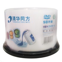 清华同方 THTF DVD刻录光盘 DVD-R16X 4.7G 50片 