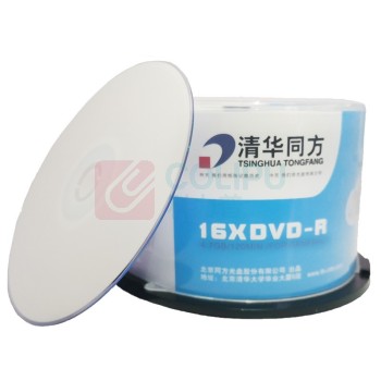 清华同方 THTF DVD刻录光盘 DVD-R16X 4.7G 50片 