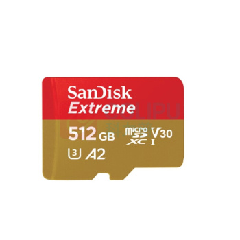 闪迪 SANDISK 相机存储卡 SDSQXA1-512G-ZN6MA TF(Micro SD)卡 512GB U3 