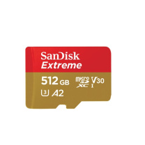 闪迪 SANDISK 相机存储卡 SDSQXA1-512G-ZN6MA TF(Micro SD)卡 512GB U3 