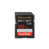 闪迪 SANDISK 512G 单反摄像机存储卡 SD卡高速SD内存卡 U3 512G 