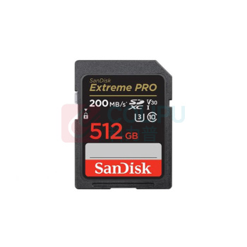 闪迪 SANDISK 512G 单反摄像机存储卡 SD卡高速SD内存卡 U3 512G 
