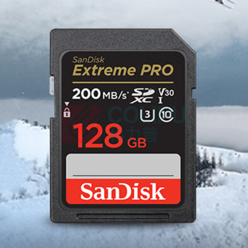 闪迪 SANDISK 存储卡SD卡 Extreme PRO 200MB/s读取速度SDXC 128G 1张 