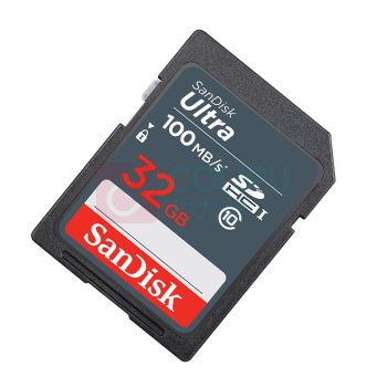 闪迪 SANDISK SD内存卡数码相机 摄像机存储卡 SDSDUNB-032G-ZN3IN 32G至尊高速版读速100MB/s 
