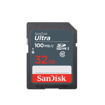 闪迪 SANDISK SD内存卡数码相机 摄像机存储卡 SDSDUNB-032G-ZN3IN 32G至尊高速版读速100MB/s 