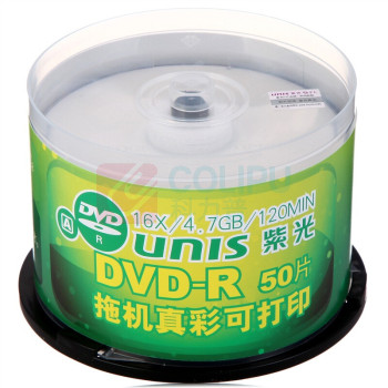 紫光 UNIS 空白光盘 DVD-R