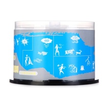 紫光 UNIS 刻录盘 DVD+R 桶装50片 天语系列 空白盘 16速4.7G