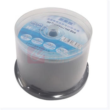 派美雅 光盘 DVD-R 50片桶装 高光防水高品质专业级可打印光盘DVDR 4.7GB