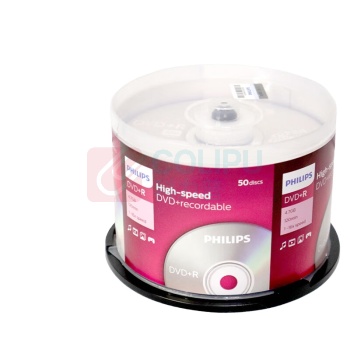 飞利浦 PHILIPS 空白光盘 16速4.7G 4.7G 桶装50片