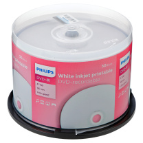 飞利浦 PHILIPS 空白光盘 DVD-R 桶装50片 16速4.7G 可打印盘