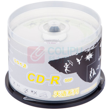 紫光 UNIS 空白光盘 CD-R天语系列 52速700M 桶装50片