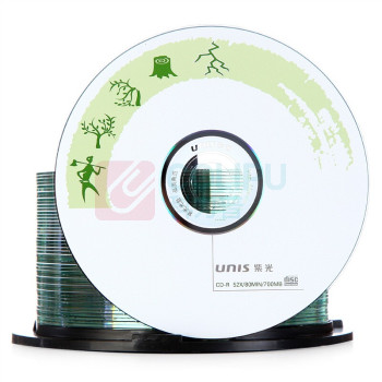 紫光 UNIS 空白光盘 CD-R天语系列 52速700M 桶装50片