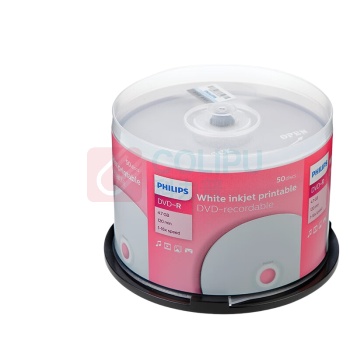 飞利浦 PHILIPS 空白光盘 DVD-R 16速/4.7G/50片桶装