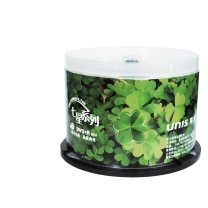 紫光 UNIS 空白光盘/刻录盘 16速 4.7G DVD+R七星四叶草 桶装50片