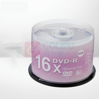 紫光 UNIS 空白光盘 DVD-R银龙系列 16速4.7G 桶装50片