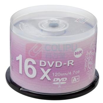 紫光 UNIS 空白光盘 DVD-R银龙系列 16速4.7G 桶装50片