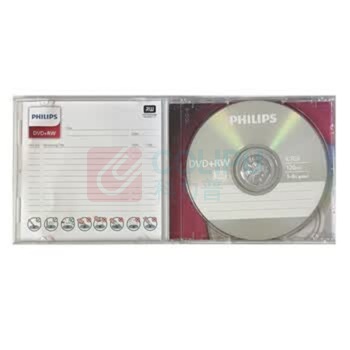 飞利浦 PHILIPS 空白光盘 DVD+RW 4速4.7GB