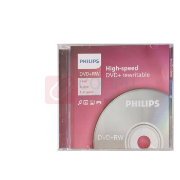 飞利浦 PHILIPS 光盘 DVD+RW 4.7GB 16X (白色)