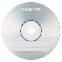 飞利浦 PHILIPS 刻录光盘 CD-R 700M 52速 单片盒装