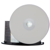 紫光 UNIS 刻录盘 DVD+R DL 8.5G 光盘 8速 单面双层 50片桶装 可打印