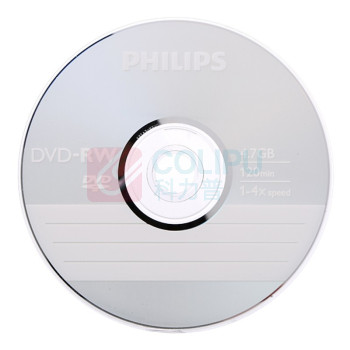 飞利浦 PHILIPS 可擦写空白刻录光盘光碟 DVD-RW 10片装