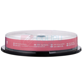 飞利浦 PHILIPS 可擦写空白刻录光盘光碟 DVD-RW 10片装