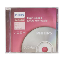 飞利浦 PHILIPS 刻录光盘 空白光盘 单片装 DVD-RW