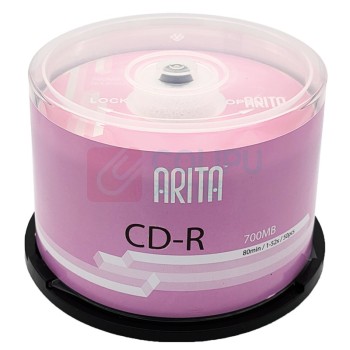 铼德 RITEK CD-R 光盘 e时代系列 桶装50片 50片/筒 52速 700MB