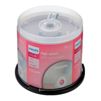 飞利浦 PHILIPS PHILIPS空白光盘-刻录盘 DVD-R 16速4.7G 50片-桶 