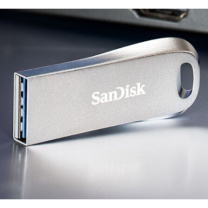闪迪 SanDisk U盘 CZ74 读速150MB-s (酷奂银色) 文件存储