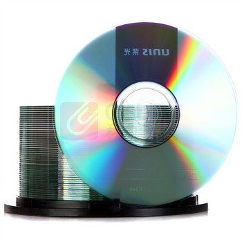 紫光 UNIS 光盘 银河系列 50片/桶 CD-R空白光盘/刻录盘 52速 700M