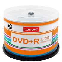 联想 LENOVO DVD+R 光盘 办公系列 桶装50片 16速 4.7GB