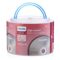 飞利浦 PHILIPS DVD-R光盘 16速4.7G 桶装50片