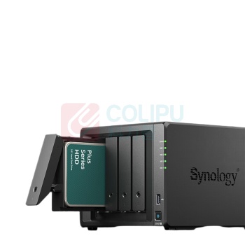 群晖 Synolog NAS DS925+ 4盘位, 双2.5G网口, 四核心 NAS网络存储服务器