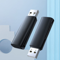 德顺 读卡器 SD-2 USB2.0 SD/TF双卡单读