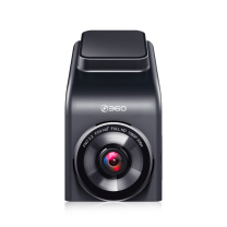 360 行车记录仪 G300 (黑灰色) 迷你隐藏 高清夜视 无线测速电子狗一体
