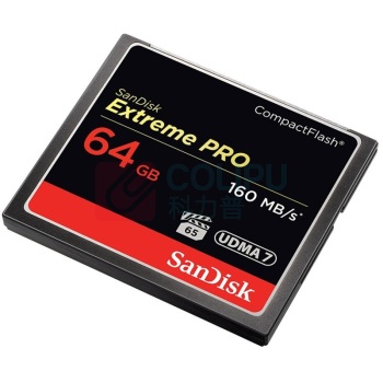 闪迪 SANDISK 内存卡 SDCFXPS-064G-Z46 64GB CF 4K 3D UDMA-7 至尊超极速 读速160MB/s 写速150MB/s