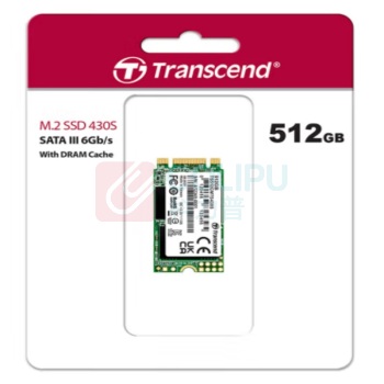 创见 Transcend SSD固态硬盘 MTS430S系列 M.2 NGFF2242 SATA协议 台式机笔记本硬盘 MTS430S系列 M.2 NGFF2242 512G 50.00g