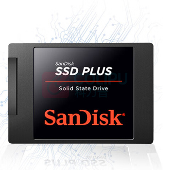 闪迪 SANDISK SSD固态硬盘 加强版 SDSSDA-480G-Z26 480GB (黑色) SATA3.0接口台式机笔记本DIY稳定兼容 SDSSDA-480G-Z26