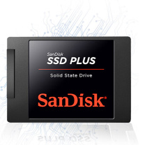 闪迪 SANDISK SSD固态硬盘 加强版 SDSSDA-480G-Z26 480GB (黑色) SATA3.0接口台式机笔记本DIY稳定兼容 SDSSDA-480G-Z26