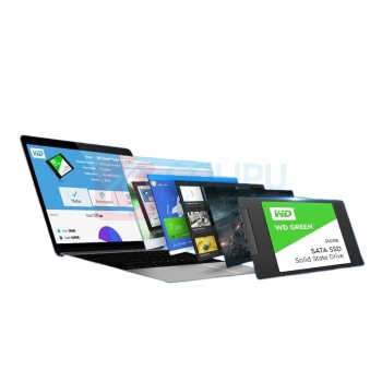 西部数据 WD WD SSD固态硬盘 绿盘 WDS100T3G0A 1TB SATA 低耗能 笔记本台式机