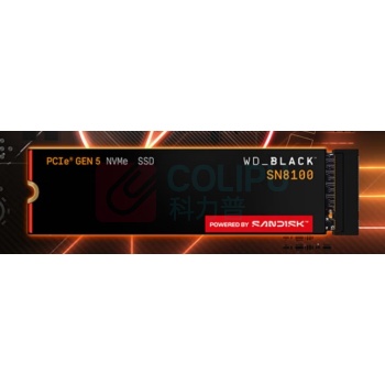 西部数据 WD 固态硬盘 WDS400T1X0M 4TB 80*22*2.38mm NVMe协议PCIe5.0*4 读速14900MB/s旗舰级SN8100