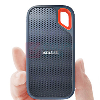 闪迪 SANDISK 移动固态硬盘PSSD 极速移动版 Type-c 传输速度1050MB/s IP55等级三防保护 E61 2T 