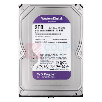 西部数据 WD 监控级硬盘 2TB CMR 64MB SATA